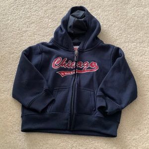 Chicago zip up hoodie